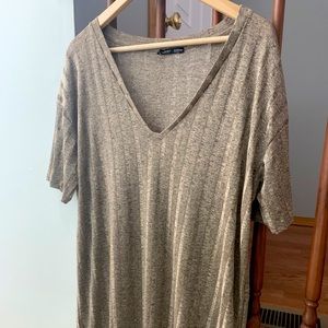 Sheer shirt Zara dress